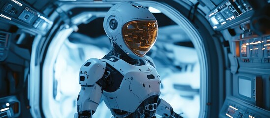 Poster - Robot in a space station environment