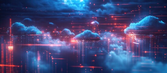 Poster - Connecting and communicating through a global network using cloud data and internet technology Employing high speed wireless data for economic and scientific advancement