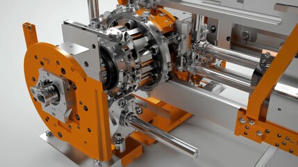 Poster - 3D Rendering of an Automatic Nutrunners System for MOD Tightening TU020