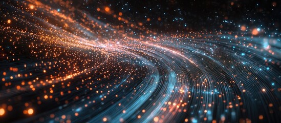 Aufkleber - High speed 5G internet connectivity for the Internet of Things IoT showcasing a digital network and global social connectivity concept 3D rendering