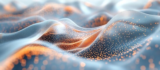 Leinwandbilder - Abstract 3D rendering featuring a minimalist background design