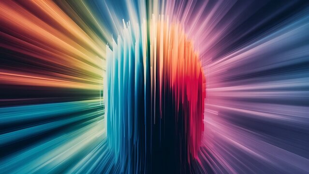 Vertical motion blurred abstract background