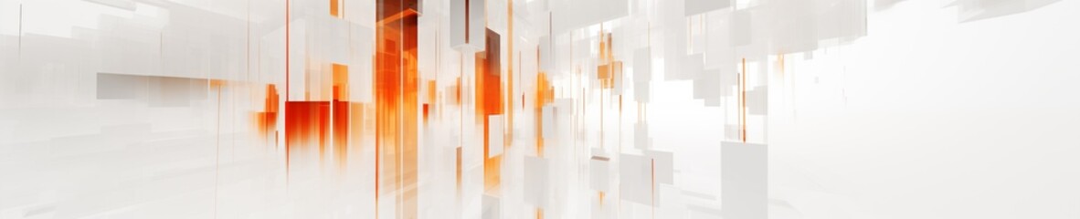 Wall Mural - Corporate or hi-tech modern luxury template mockup with place for text. Banner, header, email, cover, flyer brochure, invitation, business card. Trendy elegant futuristic design. Generative Ai content