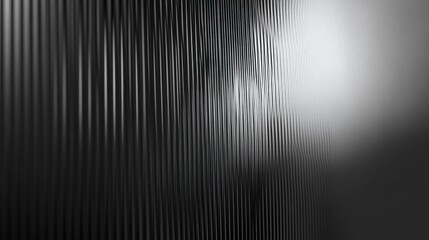 Poster - abstract black and white background with vertical lines and soft blur.