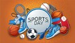 © Rindi - A sports background vector for Sports Day