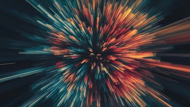 Vertical motion blurred abstract background