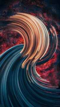 Vertical motion blurred abstract background