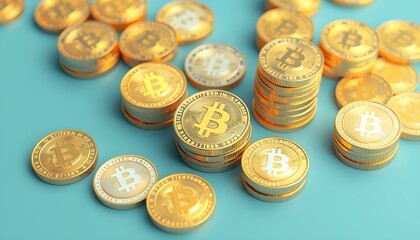 Bitcoin Cryptocurrency Coins