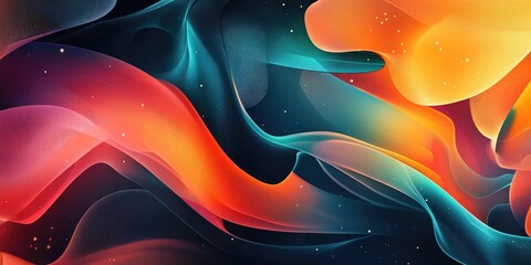 Poster - Abstract futuristic illustration featuring dynamic elements This graphic concept offers creative inspiration for your design projects