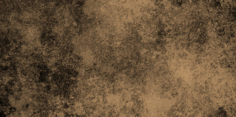 Wall Mural - Background with dark grungy textured old wall brown vintage watercolor rustic background, light and bright texture of brown color beautiful pattern dirty grunge worn surface texture black background.