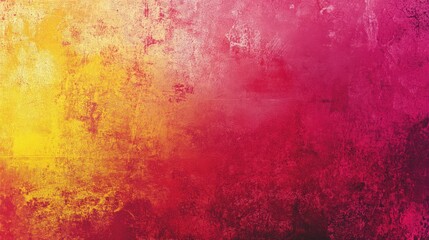 Wall Mural - Abstract colorful gradient textured background with yellow and red colors.