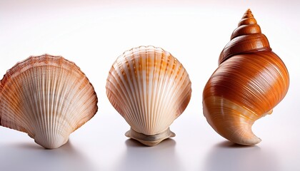 shell isolated on white