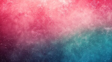 An abstract pink and blue watercolor galaxy evokes a sense of cosmic wonder and beauty.