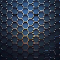 Wall Mural - Stylish hexagonal line pattern background 