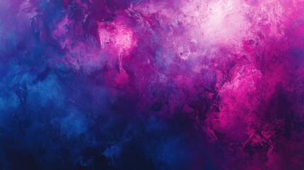 Wall Mural - Abstract blue and pink textured background.