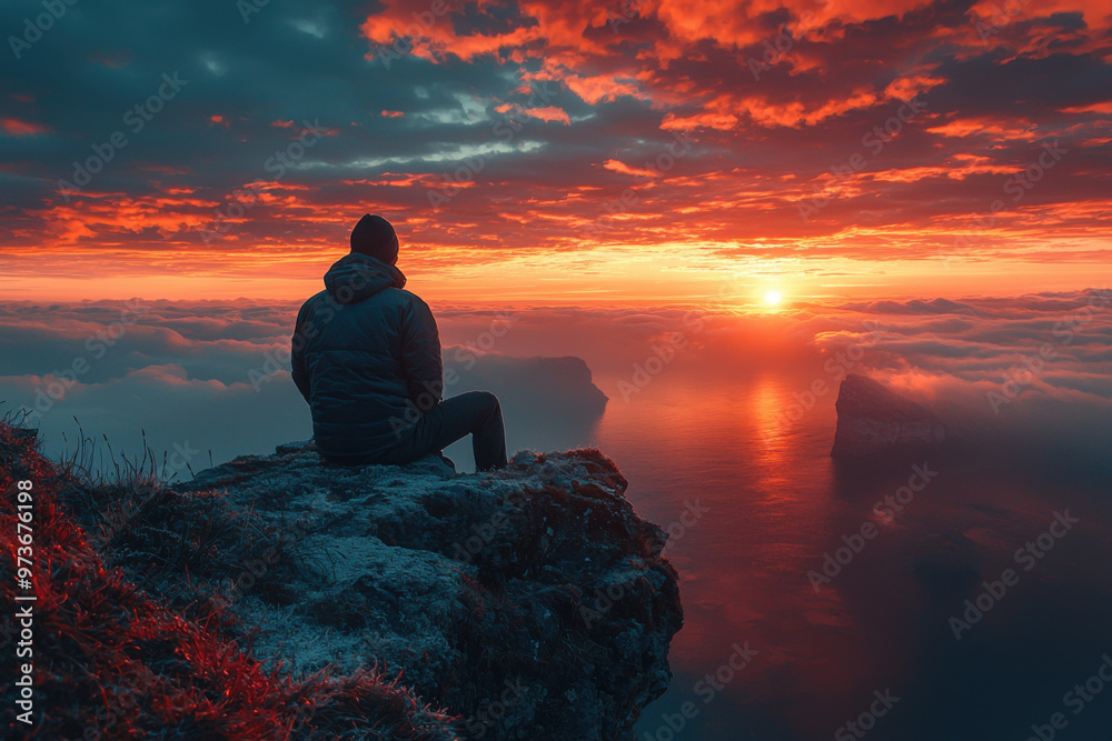 Sitting on top on mountain Life Coaching and mentoring wallpaper ...