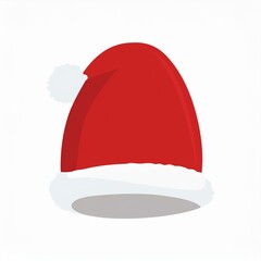 christmas hat illustration isolated on white