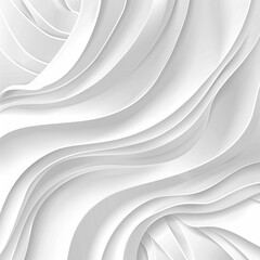 Poster - White background abstract with wavy line 
