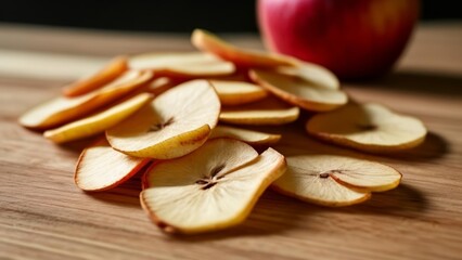 Wall Mural -  Deliciously sliced apples ready to be enjoyed