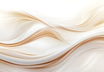 Wall Mural - Abstract Beige and White Swirling Background