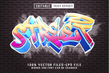 Poster - Street Editable Text Effect