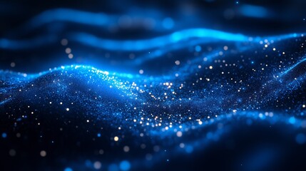 Wall Mural - Abstract digital technology data background