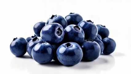 Sticker -  Freshly picked blueberries ready for a healthy snack