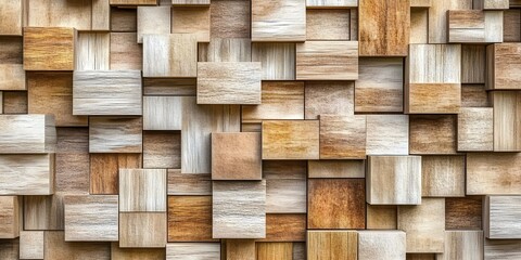 Poster - Wooden Wall Texture