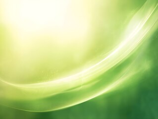 Poster - Abstract Green and White Background