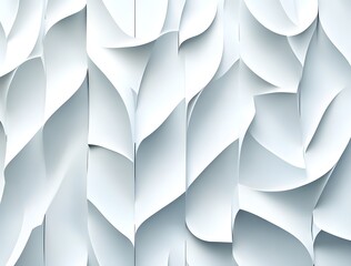 Wall Mural - Abstract White Paper Background