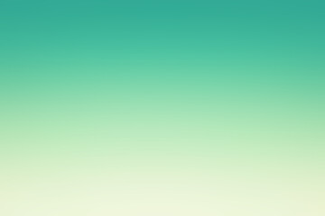 Poster - Turquoise and green gradient background fading to white