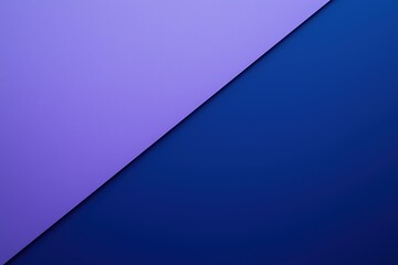 Poster - Diagonal composition dividing blue and purple background