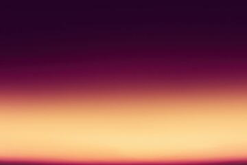 Poster - smooth violet and orange gradient background with copy space