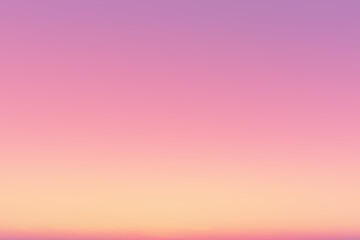 Poster - pastel colors gradient background fading from pink to yellow