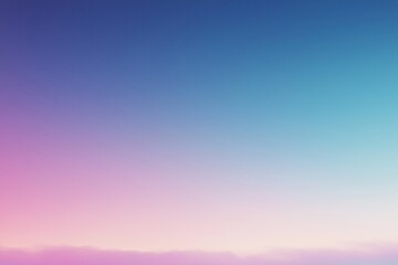 Wall Mural - Abstract gradient pastel sky background fading from blue to pink