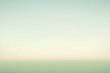 Poster - abstract pastel green and yellow gradient background blurring together