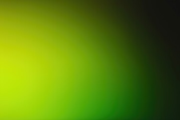 Poster - Abstract green and yellow gradient background blending from light to dark