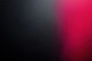 Poster - Abstract background with pink gradient fading to black
