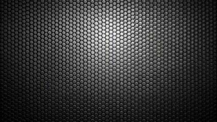 Dark black geometric grid metal background, Modern dark abstract texture, geometric, grid, black, dark, metallic, background