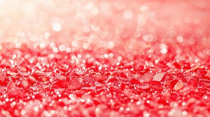 Wall Mural - Red Rose Petals Abstract Background with Bokeh Lights