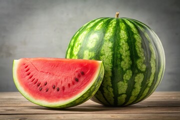 Fresh and juicy watermelon