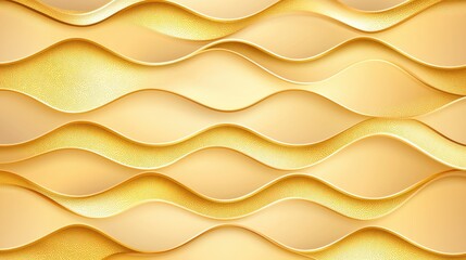 Wall Mural - Abstract Gold Wave Pattern Background Design