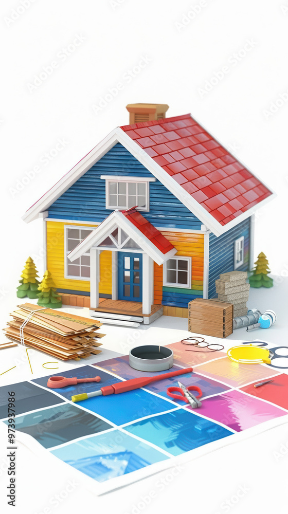house model design architecture blueprint paint tools construction home ...