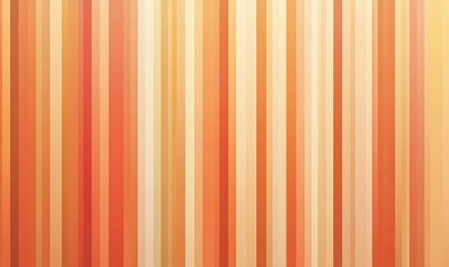 Wall Mural - Peach and Coral Vertical Line Repeating Pattern
