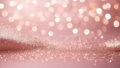 Canvas Print - Sparkling pink glitter background