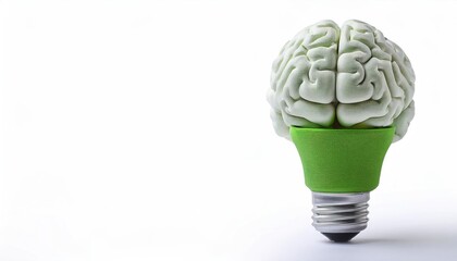 Poster - Brain in Lightbulb.