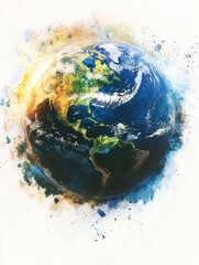 Wall Mural - Earth from space