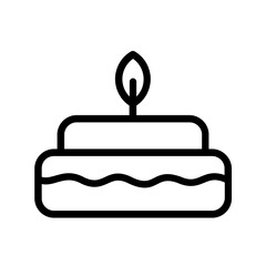 Poster - Birthday Cake Icon Design