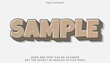 © hyperbleh - Sample text effect template in 3d design