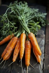 Canvas Print - carrots